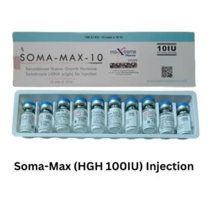 Soma-Max (HGH 100iu) Injection by Maxtreme Pharma